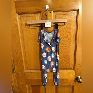 Posh Peanut baseball Romper